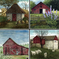 Fisher Farm Coaster Set - 42102CS