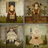 Prim Girls Coaster Set - 42106CS