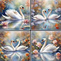 Swans Coaster Set - 42144CS