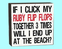Ruby Flip Flops Box - 10328