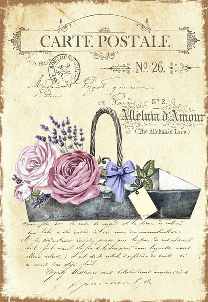 Rose Basket - 2359
