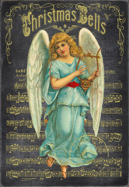 Chalkboard Angel Blue - 2506
