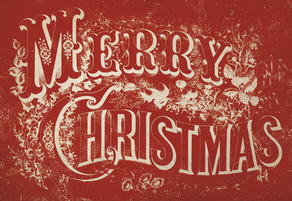 Merry Christmas White - 2627
