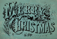 Merry Christmas Black - 2628