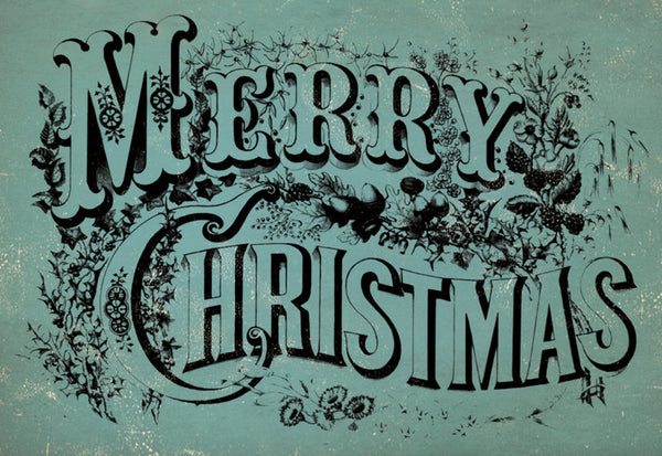 Merry Christmas Black - 2628