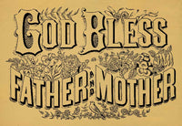 God Bless Father Mother - 2662C