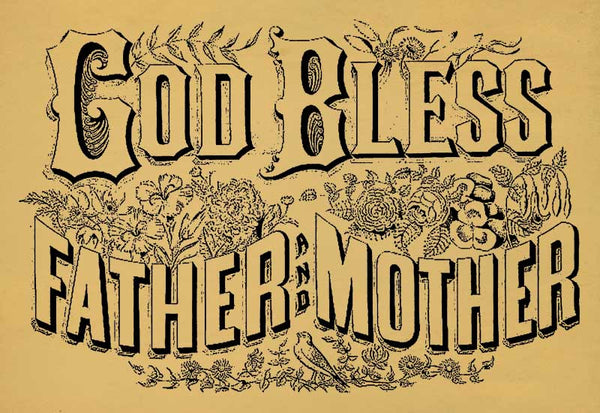 God Bless Father Mother - 2662C