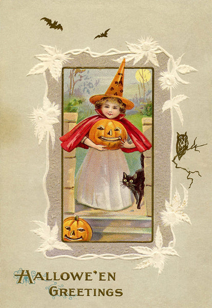 Halloween Greetings Witch - 2730