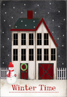 Winter Saltbox - 3406