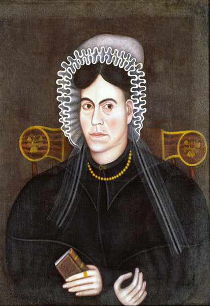 Widow Caldwell With Bible - 4606