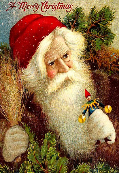 Santa Vintage Jester - 5348