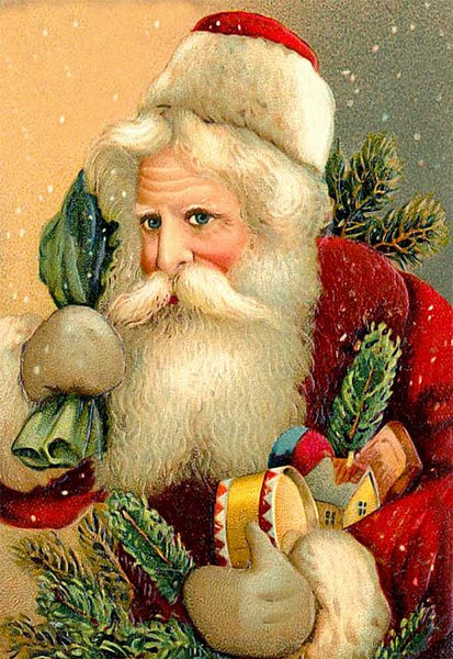 Santa Vintage Toys - 5349