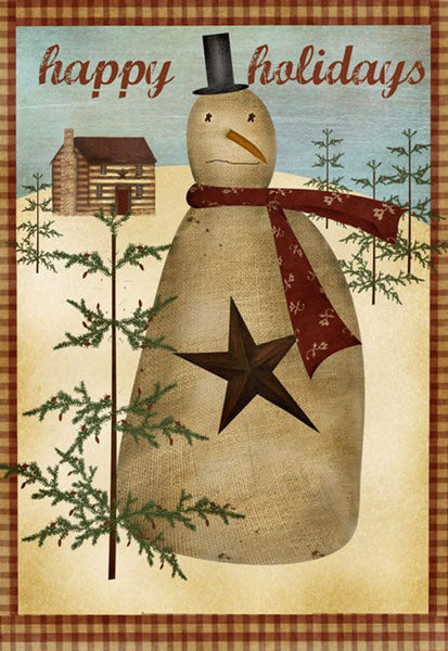 Holiday Snowman - 7602