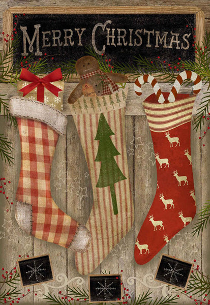 Merry Christmas Stockings - 7785