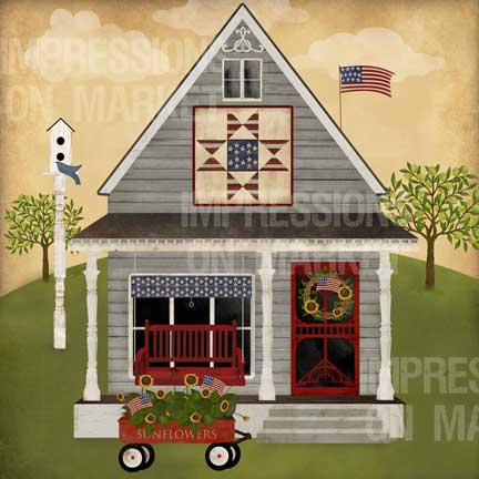 American Gray House - 7869Q