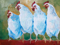 Clucking Hens - 7918