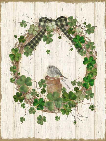 St Patricks Wreath Bird - 7947